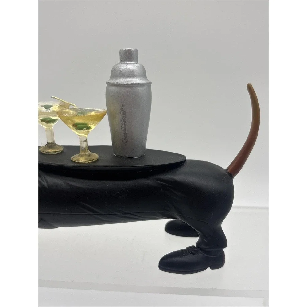Westland Hot Diggity Dog #16502 Cocktail Weiner Dachshund Server Waiter W/Box